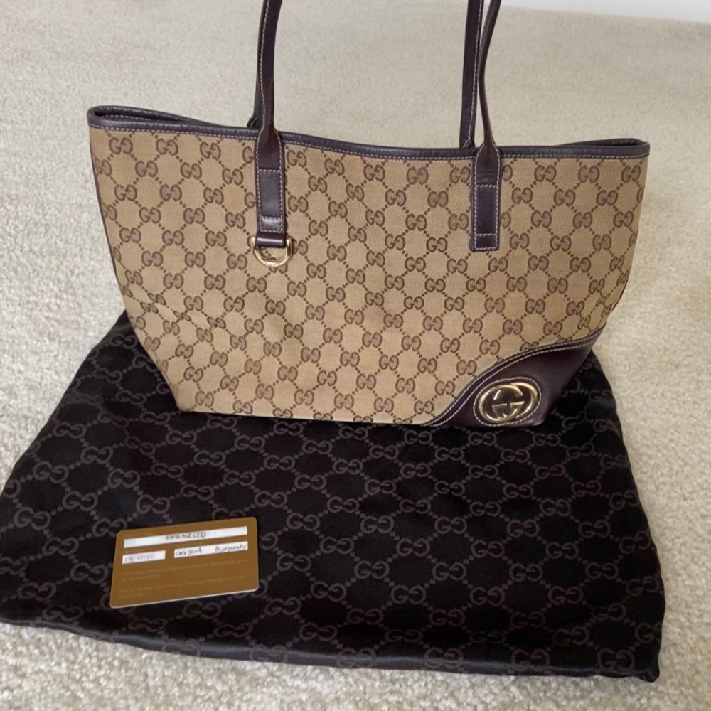 Authentic Gucci Tote